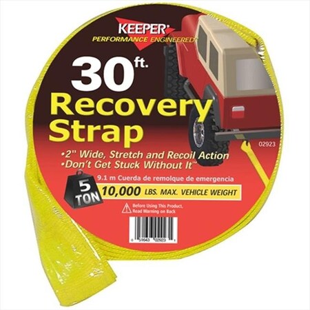 Hampton Prod HAMPTON PROD 2923 30 Ft. X 2 In. Vehicle Recovery Strap K29-2923